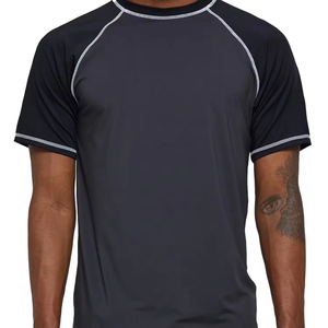 Rashguard de Alta Calidad para Hombre, Manga Corta, Transpirable, de Secado Rápido, Ecológico, para Gimnasio, de Nailon - Product Image 3