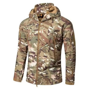 Veste de chasse camouflage fonctionnelle de haute qualité avec logo OEM, veste de camping et de randonnée personnalisée pour hommes - Product Image 1