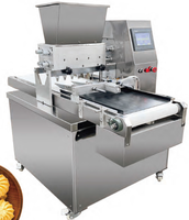 Machine à fabriquer des biscuits automatique, nouvelle génération, économe en énergie, écologique, en acier inoxydable 304, capacité de 12 litres, double alimentation gaz/électrique