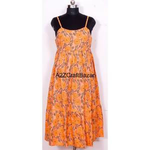 Women's 100% Cotton Bodycon Maxi Dress Sleeveless Tassel Decoration Ethnic Designer Sexy <b>Cocktail</b> Party Wear Plus Size Adult - Product Image 5