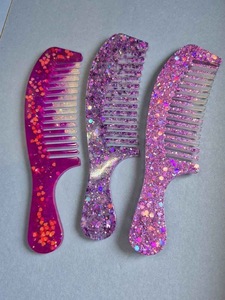 Resin <b>Comb</b> Professional Barber <b>Hair</b> <b>Comb</b> for Salon Styling Use Resin Material High Quality - Product Image 3