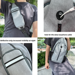 Qualité supérieure voyage grande capacité mode extérieure fronde nouvelle épaule cross body poitrine sac à bandoulière hommes sacs de messager - Product Image 3