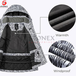 Chaqueta de Invierno para Mujer en Oferta, Chaquetas de Esquí, Abrigo de Invierno para Mujer, Chaqueta Impermeable, Abrigo Cortavientos Cálido - Product Image 2