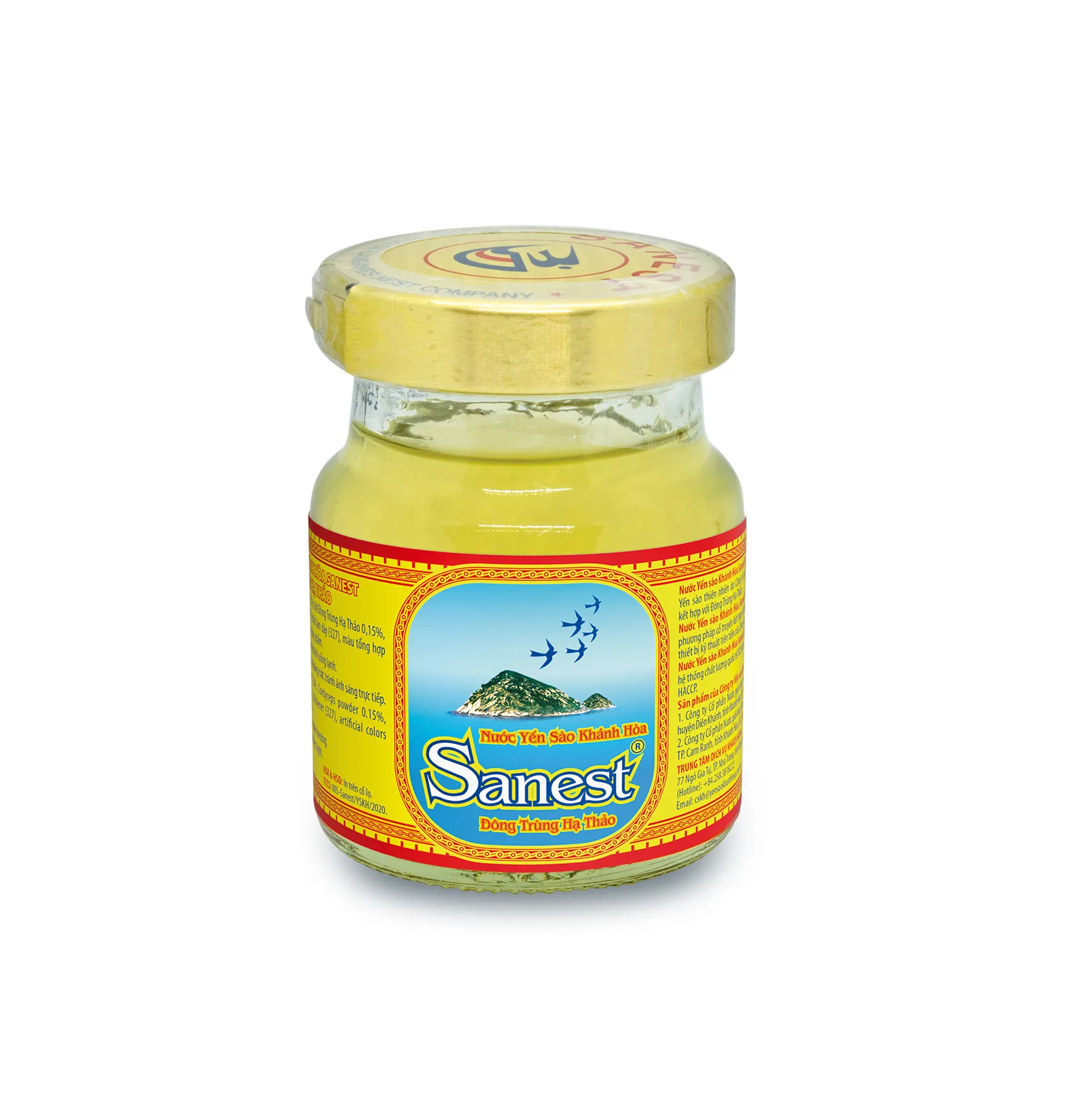 Chất lượng cao chim của Tổ quý thực phẩm sử dụng cho uống Iso đóng gói trong Jar Việt Nhà sản xuất