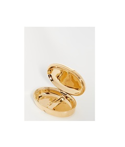 Handmade round brass <b>pill</b> <b>box</b> with secure screw top lid for safe storage of essential tablets during travel or daily use - Product Image 4