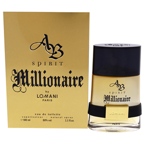 Lomani AB spirito milionario da uomo 3.3 oz Spray capacità 100 ml fragranze - Product Image 1