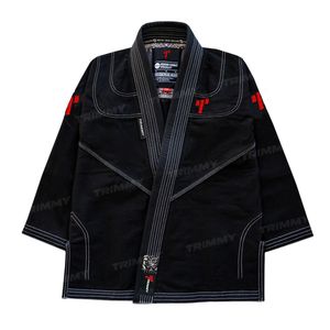 ชุดกีฬาผ้าฝ้าย BJJ สำหรับผู้ชายชุดยูโดผ้าฝ้ายพรีเมี่ยม - Product Image 6