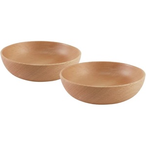 Cuencos de madera natural personalizados al por mayor de buena calidad para servir alimentos y ensaladas - Product Image 6