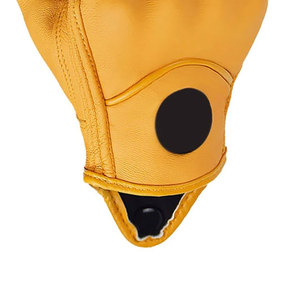 Guantes de carreras de cuero de primera calidad/Guantes de carreras de cuero de vaca de ajuste cómodo - Product Image 5