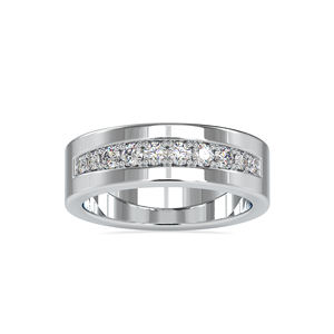 Anillo de compromiso de diamante de corte redondo certificado IGI 10K 14K 18K personalizado al por mayor para mujer joyería de banda de diamante natural - Product Image 3