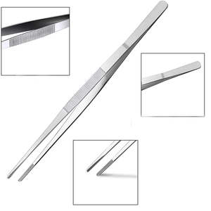 Venta al por mayor Pinzas de tejido rectas a granel Pinzas quirúrgicas Abrazadera atraumática vascular de 15cm, punta de 1,5mm - Product Image 5