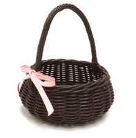 Panier de rangement en rotin naturel de style Art déco Sisu Handicraft pour la décoration de la maison, origine Hanoï, panier à chocolat et à bonbons