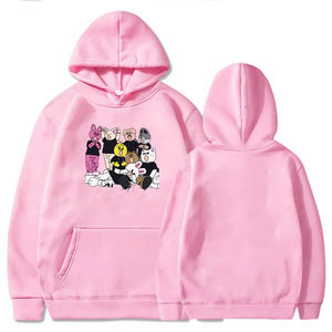 เสื้อฮู้ดมีสไตล์สำหรับผู้ชายเสื้อสเวตเชิ้ตมีฮู้ดคุณภาพสูงมีแบรนด์สำหรับผู้ชายสีทอง - Product Image 1