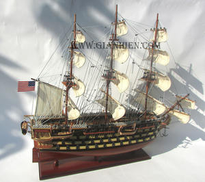 Gia Nhien, diseño personalizado del fabricante, modelo de artesanía, barco de alta calidad USS PENNSYLVANIA, barco alto, MOQ bajo, pintado náutico - Product Image 1