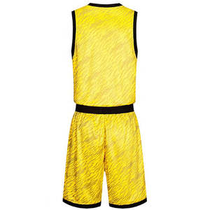 Uniforme de baloncesto de diseño profesional al por mayor material de alta calidad transpirable mejor precio - Product Image 3