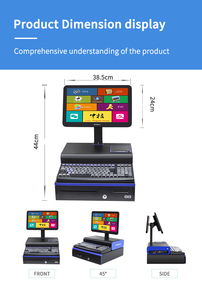 Il registratore di cassa integrato del minimarket per il centro commerciale & il supermercato include il pratico sistema di Cashbox & POS - Product Image 2