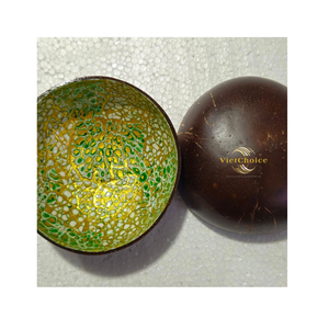 ช้อนตักกะลามะพร้าวทำมือสำหรับห้องครัวงานหัตถกรรมทำมือสลัดผลไม้ก๋วยเตี๋ยวจากผู้ผลิตเวียดนาม - Product Image 2