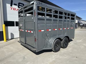 Remorque à chevaux de type nouveau S&S Dura Line Silver Trim 6x16 3500 kg, traction par pare-chocs avec éclairage LED, niveau de sécurité élevé, garantie 5 ans - Product Image 2