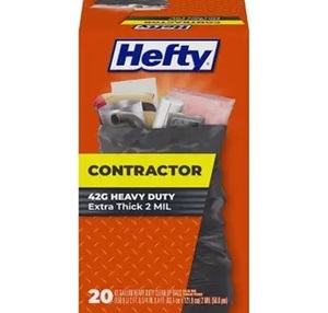 ถุงขยะสำหรับผู้รับเหมาขนาดใหญ่ 55 แกลลอน 18 ชิ้น - Product Image 2