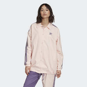 Veste de coach Adidas Originals Girls Are Awesome pour femmes, couleur : rose glacé, 100 % authentique - Product Image 5