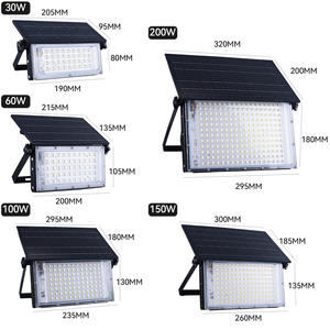 <span class=keywords><strong>Projecteur</strong></span> LED d'extérieur 6500K 3CCT 30W 50W 100W 150W 200W, Réflecteur de stade pliable, <span class=keywords><strong>Projecteur</strong></span> <span class=keywords><strong>solaire</strong></span> de jardin IP65 - Product Image 6