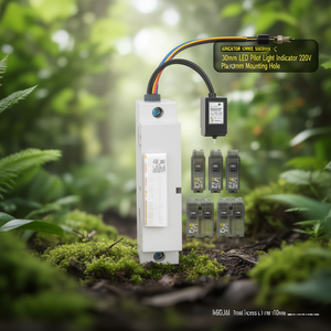 ไฟแสดงสถานะ LED ขนาด 30 มม. 220V พลาสติก รูยึด 10 มม. - Product Image 3