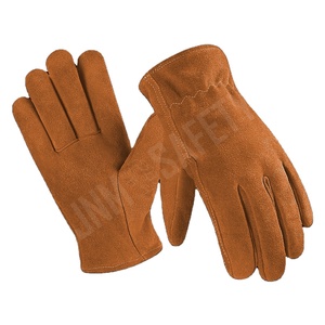 Cold-Resistant Buffalo Split Leather <b>Driver</b> <b>Gloves</b> Fur Lining Heavy Duty Industrial Work Heat Resistant Gardening Safety <b>Gloves</b> - Product Image 6
