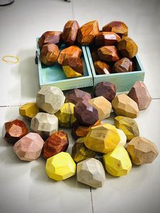 Handmade Wooden Tumi Ishi Stacking Stones From Vietnam 99 Gold Data High Quality Best Wholesale Price - Product Image 2