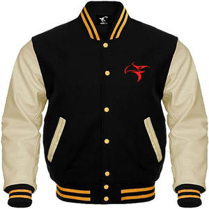 Chaqueta de béisbol personalizada Letterman Varsity-Patrón de camuflaje suelto Temporada de primavera Venta al por mayor Chaquetas de hombre Varsity - Product Image 2