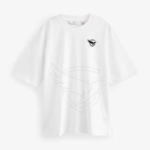 Camiseta de poliéster y algodón 100%, camiseta transpirable de manga corta, ropa de verano de alta calidad, camiseta de gran tamaño - Product Image 1