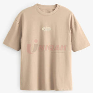 Camisetas casuales con estilo para hombre Relax Fit Graphic Heavyweight Crewneck 100% Cotton Light Feel Tops impresos personalizados para Formal - Product Image 1