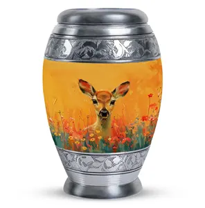 Urne funéraire américaine de style artisanal pour maman et papa - Product Image 2