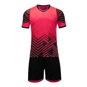 2023 nouveaux maillots d'uniforme de football au meilleur prix pour l'équipe et le joueur hommes sport uniforme de football maillot de football noir et jaune - Product Image 3