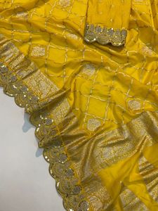 Indien traditionnel meilleure vente glamour superbe Saree fantaisie vêtements ethniques le plus à la mode exportation Sexy Blouse Sari Boutique femmes - Product Image 2