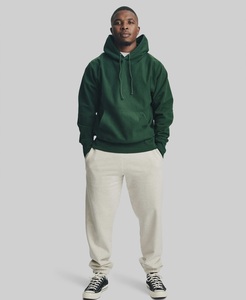 Sweats à capuche et sweat-shirts pour hommes 100% coton vierge épais éponge française qualité de luxe poids lourd coupe surdimensionnée impression personnalisée logo - Product Image 4