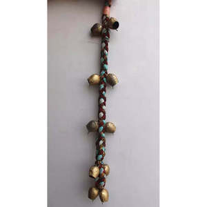 Handmade Multicolor Boho Theme 11-Bell Chimes Hanging String <b>Garden</b> Patio Decoration - Product Image 2