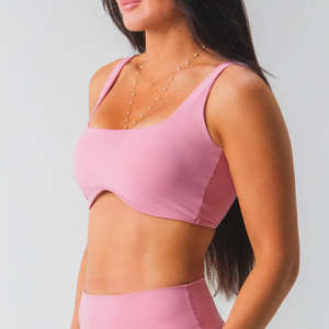 Custom Women Sports Yoga Wear Fitness Workout <b>Bra</b> Crop Top Plus Size Fitness Sports <b>Bra</b> for Women - Product Image 5