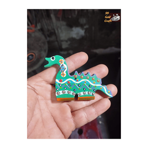 Décor de poisson en bois artisanal: peint à la main et sculpté, un ajout révolutionnaire à votre espace à un prix compétitif - Product Image 6