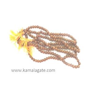 Aventurina amarilla Jap Mala 108 Collar de cuentas Piedra preciosa Cristal tallada Piedra semipreciosa Curación Oración Mala - Product Image 6