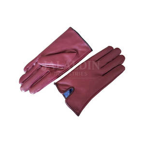 Guantes de Invierno Unisex de Moda al por Mayor, de Cuero Suave y Cálidos, con Diseño a Rayas, Pantalla Táctil y Detección de Agujas para Uso en Exteriores - Product Image 3