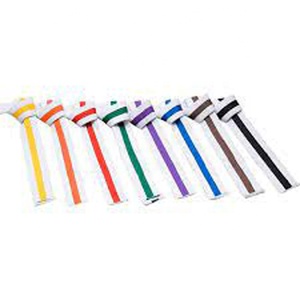 Cinturón de rayas de color taekwondo - Product Image 1