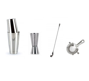 Meilleure Qualité Designer 5 Pcs Bar Set Cocktail Shaker Shot Glass Peg Measure Shaker pour Bartending et Bar par Ambience Lifestyle - Product Image 4