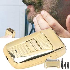 Afeitadora Eléctrica Portátil Recargable para Hombre, Recortadora de Barba de Velocidad Ajustable, Cuchilla Única, Tecnología Alemana - Product Image 2