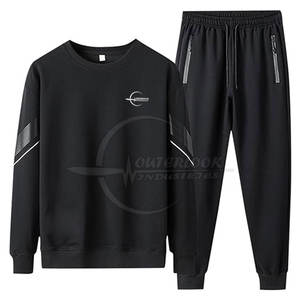 Venta caliente Slim Fit Cotton Made Men Sweat Suit en tamaño adulto Custom Different Color Sweat Suit para hombres - Product Image 1