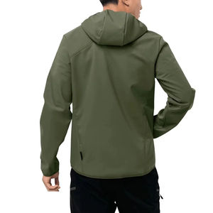 Chaqueta Softshell al por Mayor, Diseño Personalizado, Chaqueta Softshell Impermeable y Cortavientos para Hombre, para Trabajo de Invierno, a Precio Económico con OEM Personalizado - Product Image 2