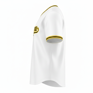 Camiseta de Béisbol Personalizada de Alta Calidad con Dos Botones y Manga Corta para Hombres, Mujeres y Niños, Servicio OEM Rápido para Softbol - Product Image 4