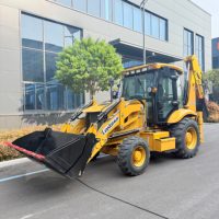 Chargeuse-pelleteuse robuste RG-388 76KW Diesel, livraison rapide pour applications industrielles lourdes