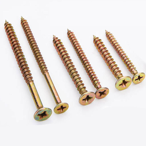 Tornillo Autorroscante de Titanio con Punta Cónica de Óxido Negro de Alta Calidad para Tablero de Partículas - Product Image 1