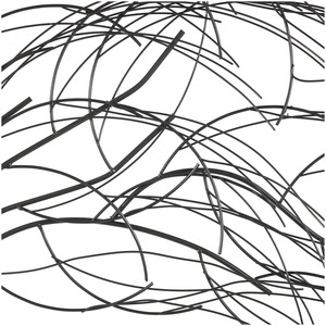 Pieza de Arte de pared de Metal contemporáneo para el hogar Acento interior de lujo Elegante sala de estar Dormitorio Panel de decoración de pared - Product Image 5