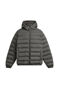 Veste coupe-vent à capuche chauffante pour homme, légère et compacte, avec fermeture éclair, finition hydrofuge, pour les voyages, la course à pied, la randonnée - Product Image 3